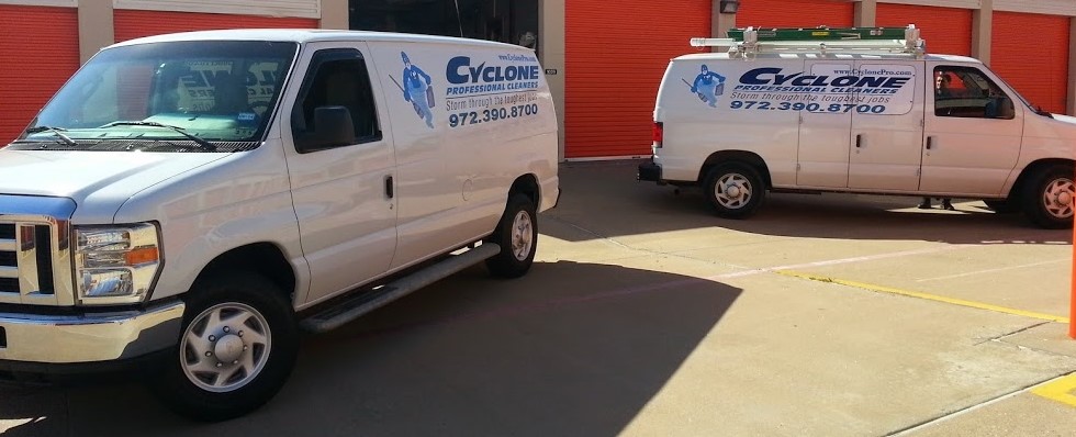 Cyclone Professional Cleaners Vans