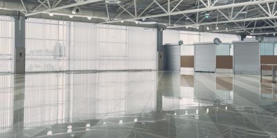 Empty office building