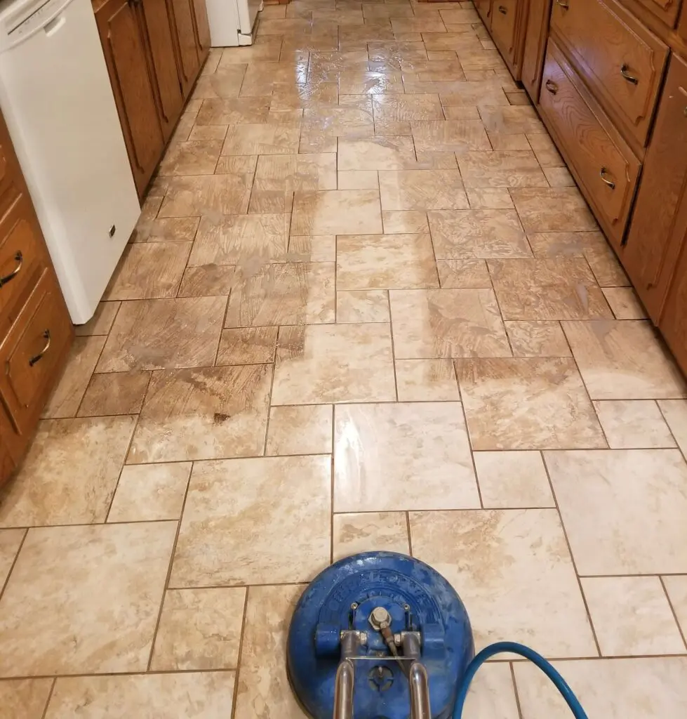 Our Floor Cleaning Process